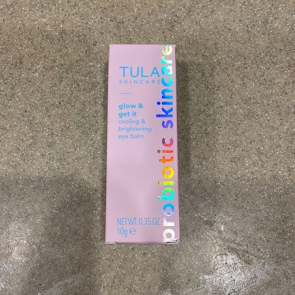 Tula Skincare Glow & Get It Cooling & Brightening Eye Balm NWT